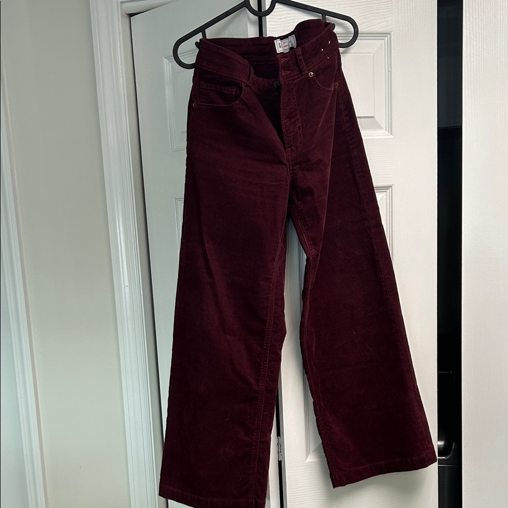 Gap Wide Leg Corduroy Pants